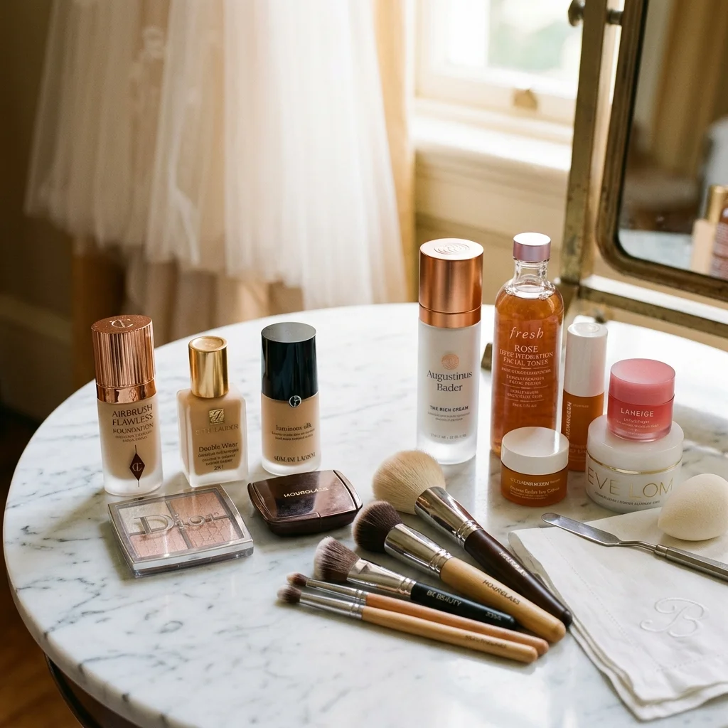 Sanitized High Quality Makeup Products and Prep Kit