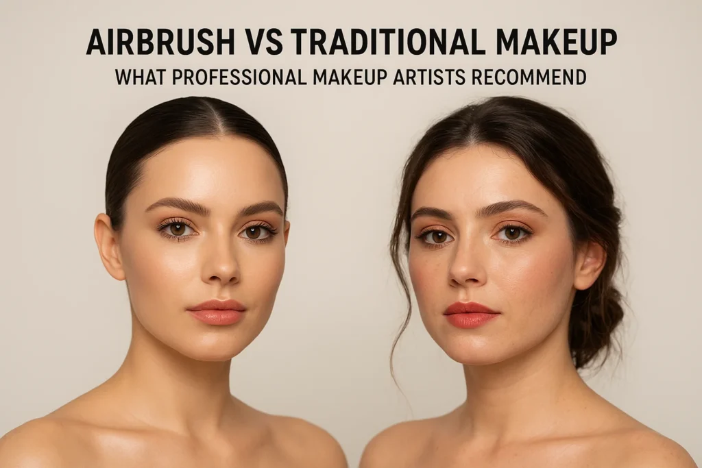 Airbrush vs Traditional Makeup What Professional Makeup Artists Recommend