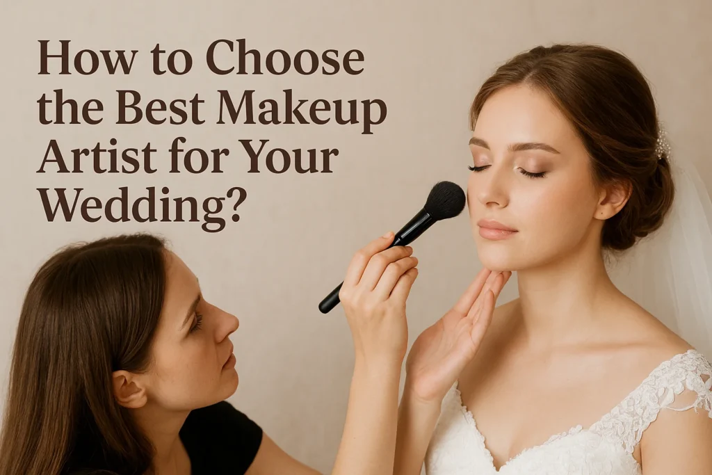 How to Choose the Best Makeup Artist for Your Wedding?